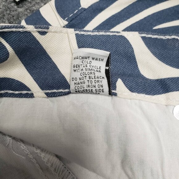 Rue21 Jeans Womens Plus 1X Blue Denim Skate Straight Leg Stretch High Rise New - Picture 11 of 12